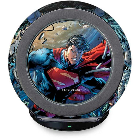 DC Comics Superman Unchained #1 Original Cover Fast Charge Wireless Charging Stand Skin